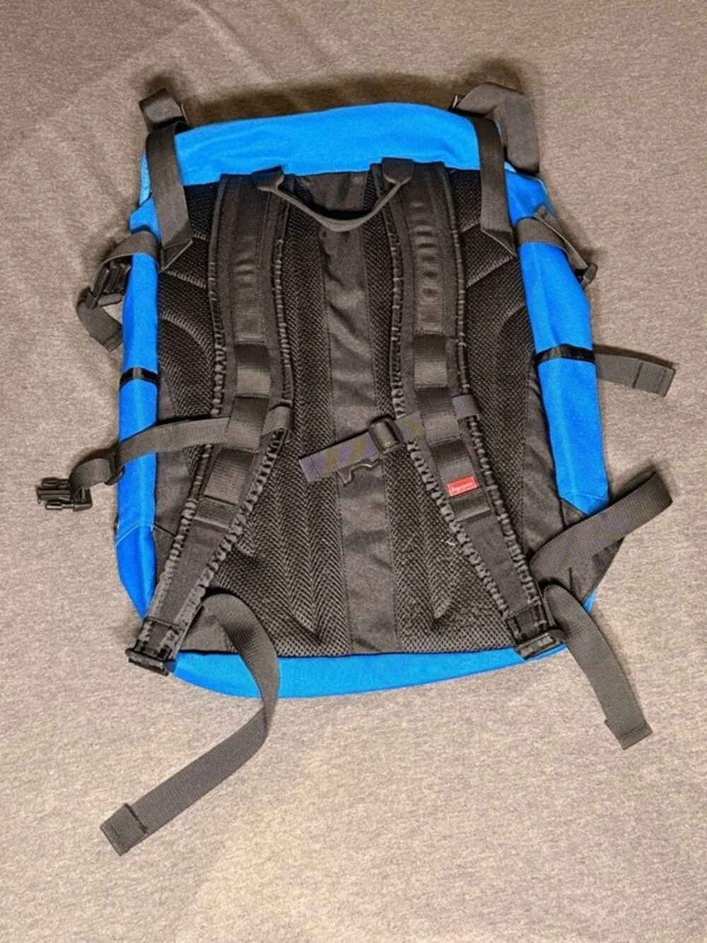 Supreme x The North Face SS16 Steep Tech Backpack in Royal/Yellow
